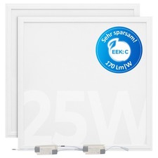2x LED Panel 62x62 25W EEK:C