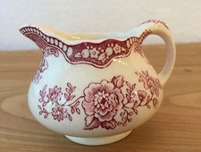 Crown Ducal Bristol rot Milchkännchen alte Marke TOPP-ZUSTAND