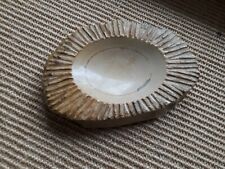 Seifenschale Naturstein Schale Fossil Fossilschale Ablageschale RAR !! 