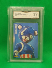 Panini Fortnite Serie 1 2019 Epic Outfit #212 Fireworks Team Leader GMA 8.5