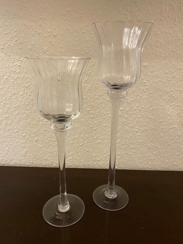 Stielvase glasvase kelchform - stielvase,