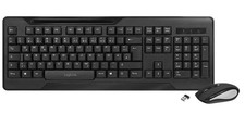 LogiLink ID0194 – Kabelloses Tastatur- & Maus-Set mit 2,4 GHz Funk & 1000 DPI