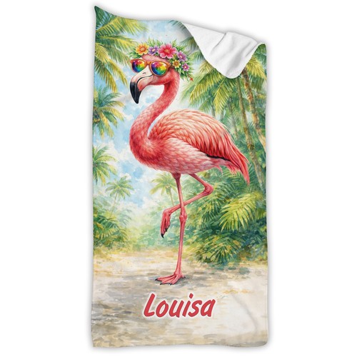 Kinder handtuch flamingo mit - kinder,