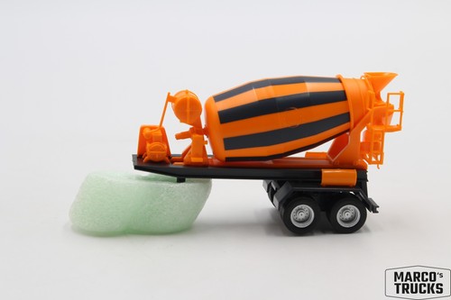 Herpa betonmischer auflieger - herpa, betonmischer-auflieger