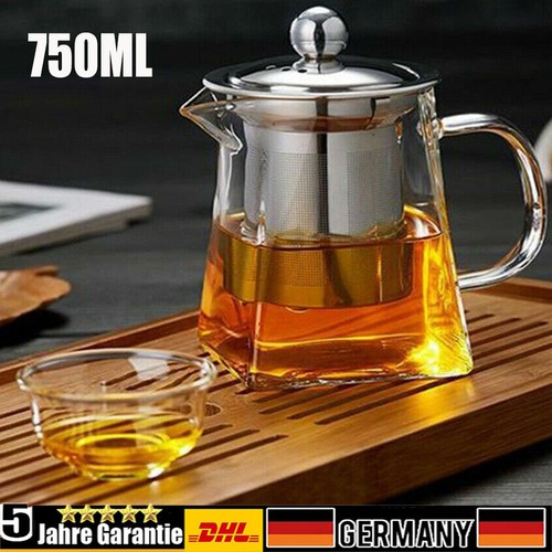 Teekanne mit edelstahlsieb - mit,