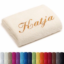 BESTICKEN mit Namen Gästetuch