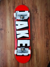 Baker Complete Skateboard Komplettboard - Brand Logo 8.25´´ (RED/WHITE)