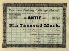 Brauhaus Amberg 1923 Sulzbach