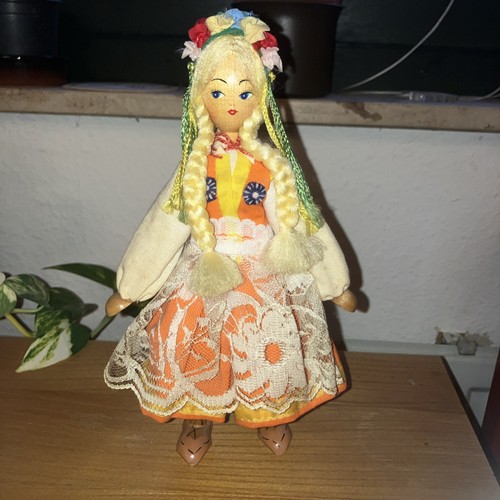 Polnische puppe holzpuppe - polnische, holzpuppe/