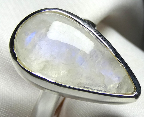 Mondstein ring 925 silber - 925,