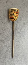 Porsche Logo Anstecknadel Pin Abzeichen 12x9mm goldfarben