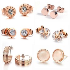 OHRRINGE ROSE GOLD OHRSTECKER