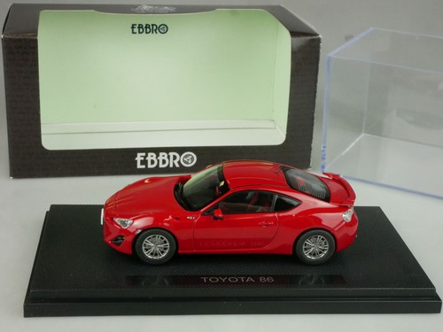 Ebbro toyota gt86 red - toyota, 86
