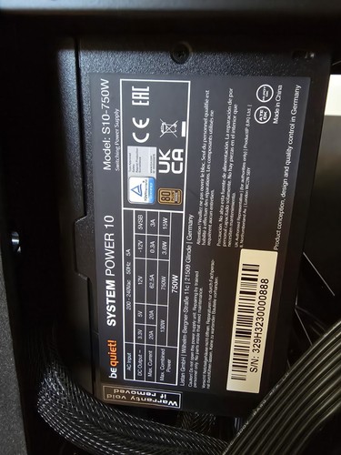 Quiet system power 10 750w - quiet!,