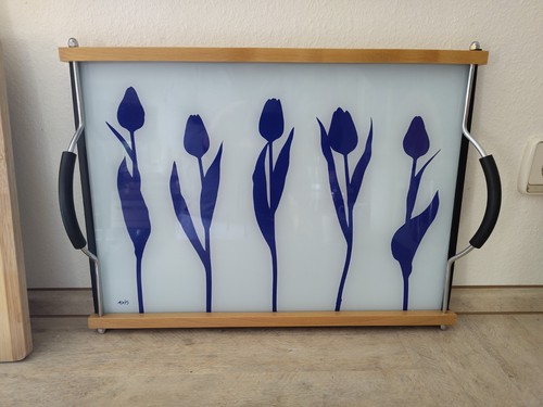 Axis tablett tulpen blau - tablett,