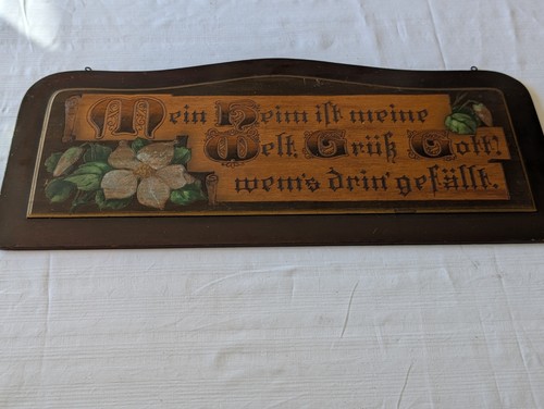 Jugendstil holzschild - jugendstil,