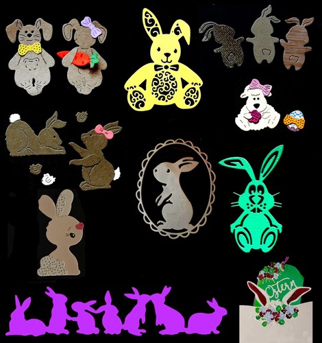 Oster hase einzeln - "oster-, hase"