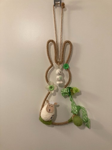 Türkranz osterhase grün - türkranz, –