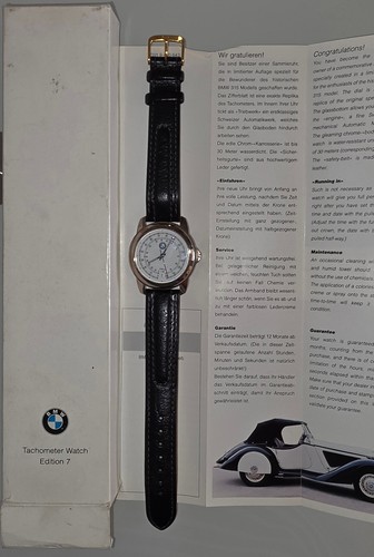 Tachometer watch bmw edition - edition, 7