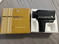 BOLEX 625 XL Super 8 Kamera mit Originalverpackung – Vintage Filmkamera 