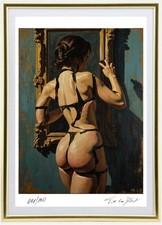 Woman in Mirror #09 - Art