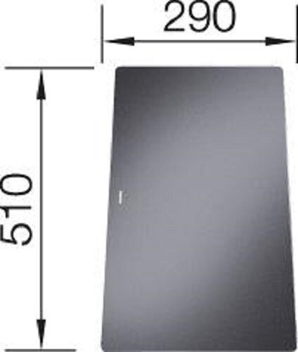 Blanco 221450 schneidbrett aus - blanco,