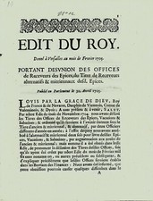 1705 Edit von König Ludwig