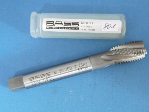 Stck bass gewindebohrer - 1,