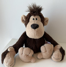 Nici Affe Nardu ca. 25 cm Stofftier Kuscheltier Ledernase Magnete in den Händen