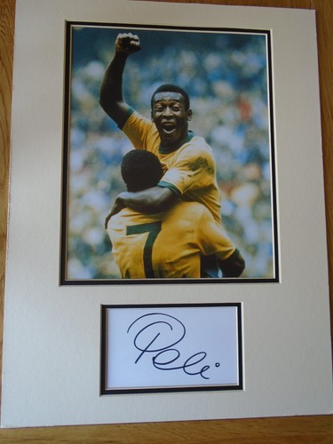 Pele original signed authentic