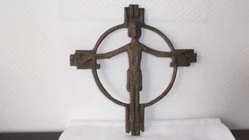 Selten bronze kreuz kreis - bronze, im