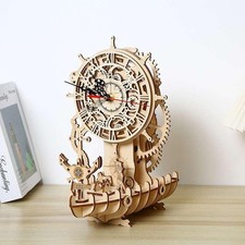 DIY Uhr Bausatz 3D Holzpuzzle