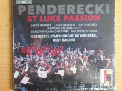 Penderecki lukas passion - penderecki, st.