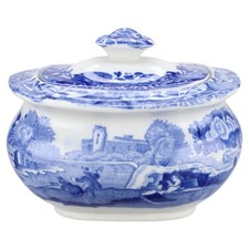 Zuckerdose Spode Copeland Blue