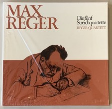Reger The 5 String Quartets REGER QUARTET Original FSM 3 LP Box 133004/6 Sealed