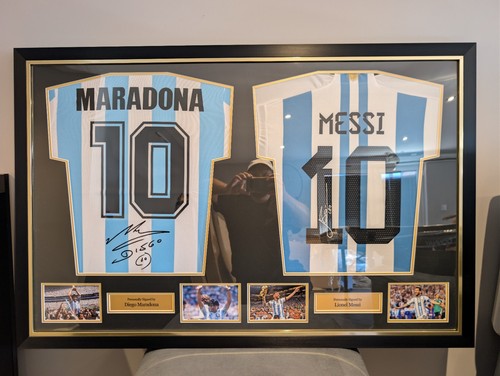 Messi maradona signierte - messi, &