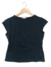 SARAH PACINI Basic-Shirt Damen Shirt Gr. DE 36 schwarz Casual-Look