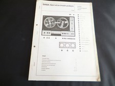 Original Service Manual SABA Tonbandgerät 440 F