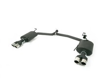 Duplex Sportauspuff für Audi A4 B8 8K 2008-2015 4x 70mm ABE