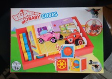 BIG BOBBY CAR Baby Cubes Spiel ab 1 Jahr - Würfelpuzzle Steckspiel Motorik w.neu