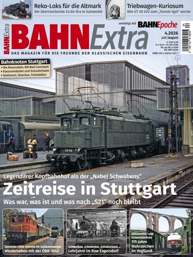 Zeitschrift bahn extra - bahn,