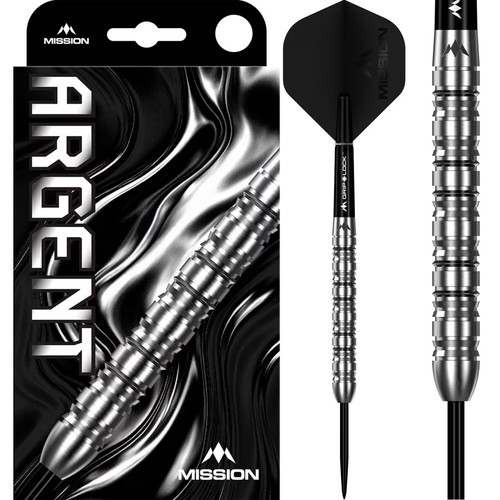 Mission argent steeldarts - argent,