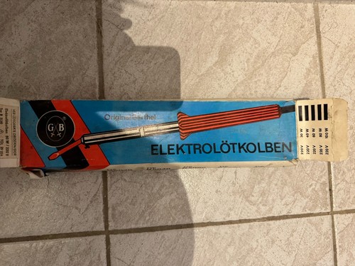 Elektro lötkolben ddr - elektro,