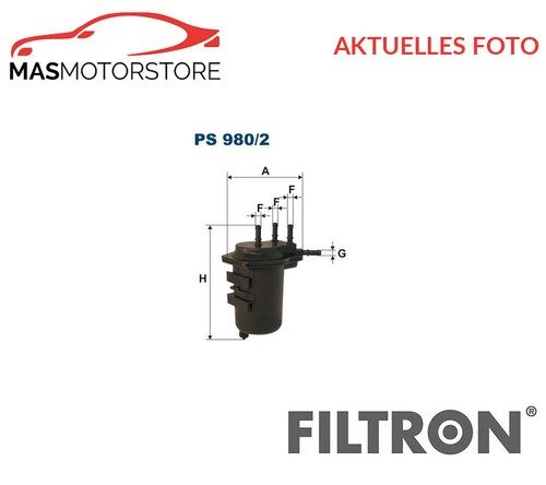 Kraftstofffilter filtron - kraftstofffilter,