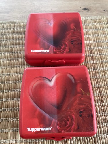 Tupperware herzdosen - tupperware, 2