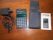 Taschenrechner privileg 872MD VIntage Elektronik Rechner Quelle 872 MD mit Hülle