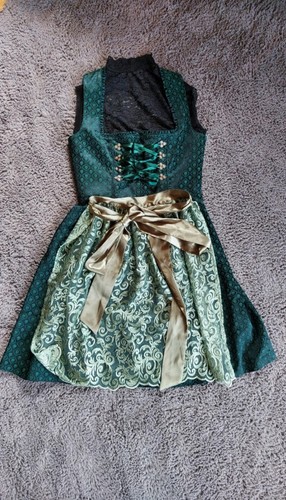 Dirndl mit spitzenbluse - dirndl,