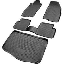 Fußmatten & Kofferraumwanne Set passend für FIAT Grande PUNTO | 199 | 2005-2018