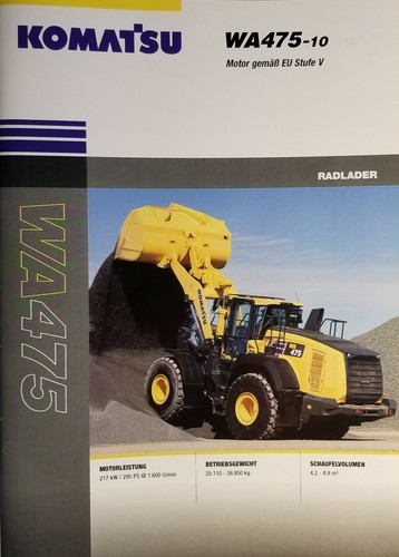 Komatsu baumaschinen - komatsu,