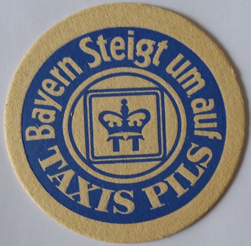 Alter bierdeckel thurn und - thurn,